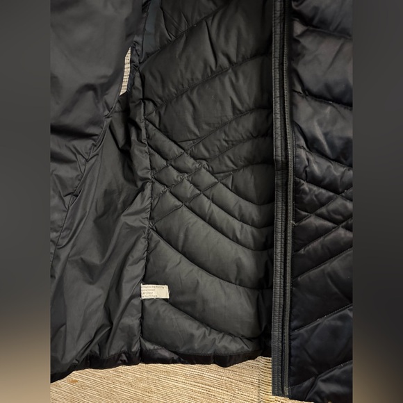 The North Face 550 Gilet Goose Down Puffer Vest Black Quilted Women Small - Picture 4 of 12
